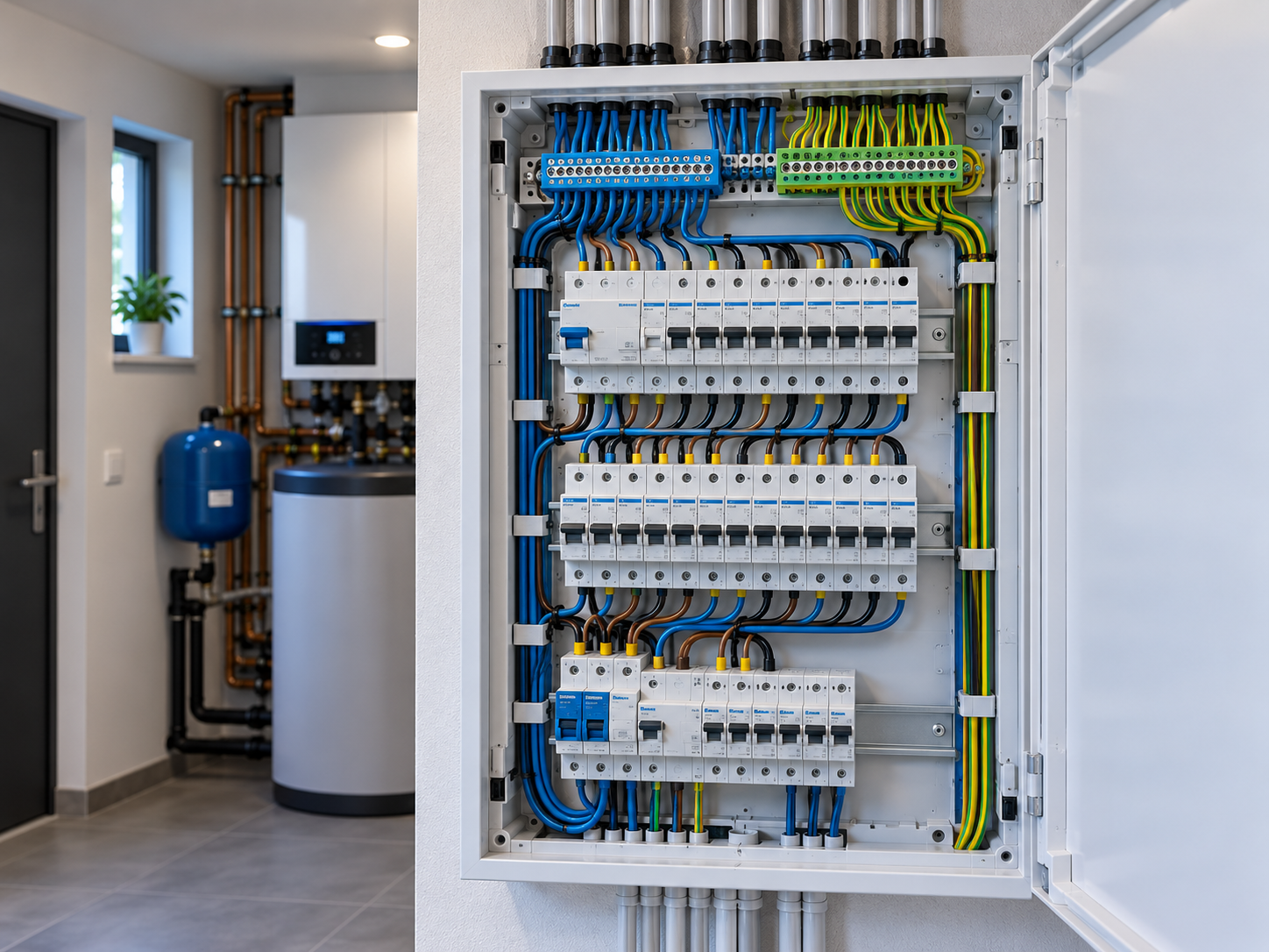 Nowoczesna rozdzielnica elektryczna